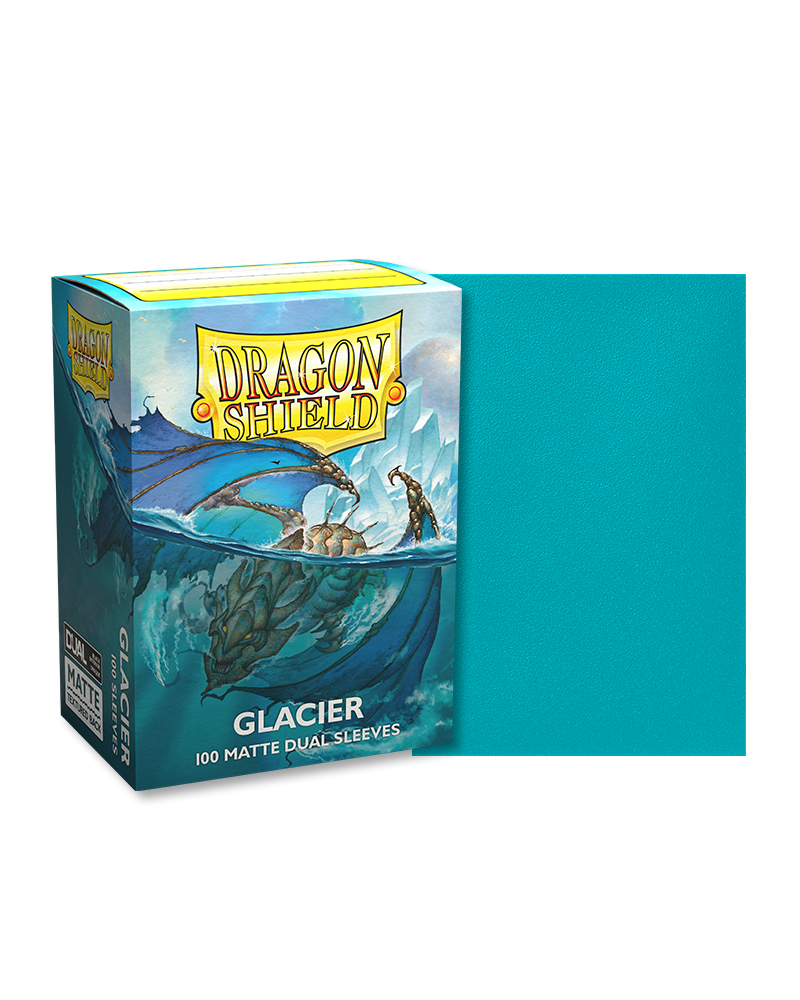 Dragon Shield - Dual Matte Sleeves - Glacier