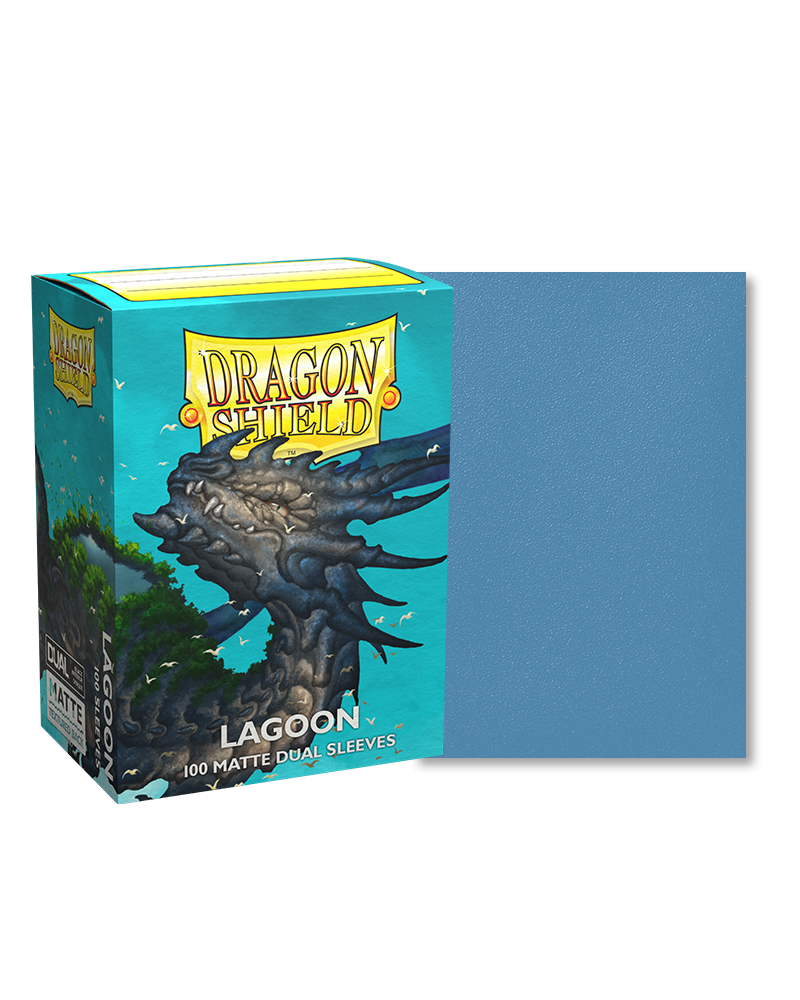 Dragon Shield - Dual Matte Sleeves - Lagoon