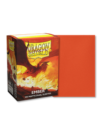 Dragon Shield - Dual Matte Sleeves - Ember