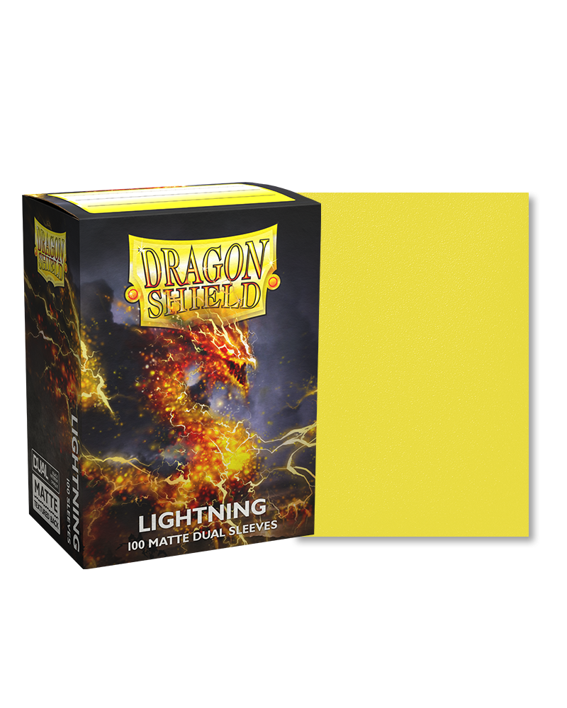 Dragon Shield - Dual Matte Sleeves - Lightning